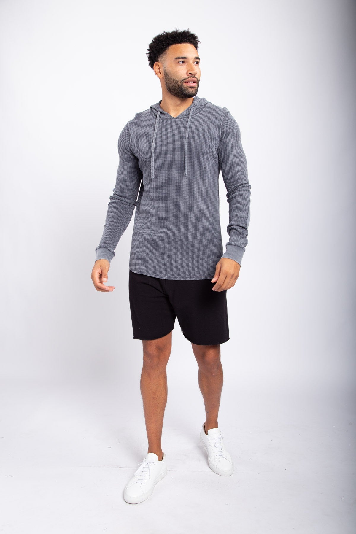 【送料&関税込】Stone  Long-sleeved Knitted Hoodie Men's Sage Peak Knit Hoodie | Columbia